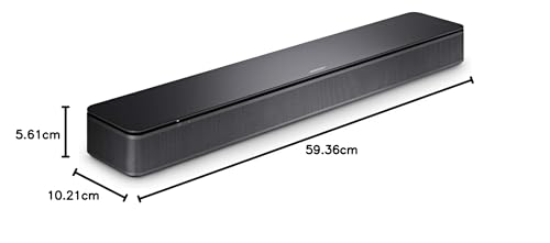 Bose TV Speaker – kompakte Soundbar mit Bluetooth-Verbindung, Black