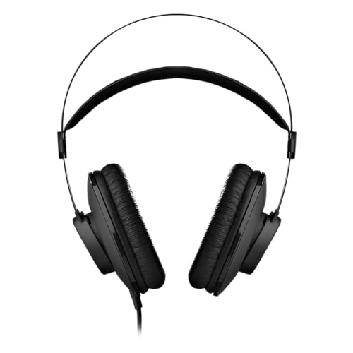 AKG K52 Geschlossener Studiokopfhörer, kabelgebunden, Schwarz