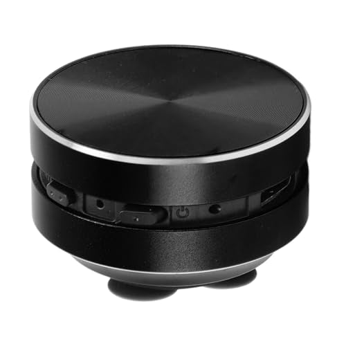 Dpofirs Tragbarer Drahtloser Knochenleitungs-Lautsprecher, Schwarz