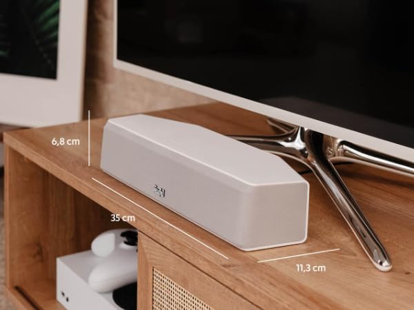 Teufel CINEBAR ONE Soundbar Bluetooth Sound Musik Games Film PC Notebook (Schwarz)