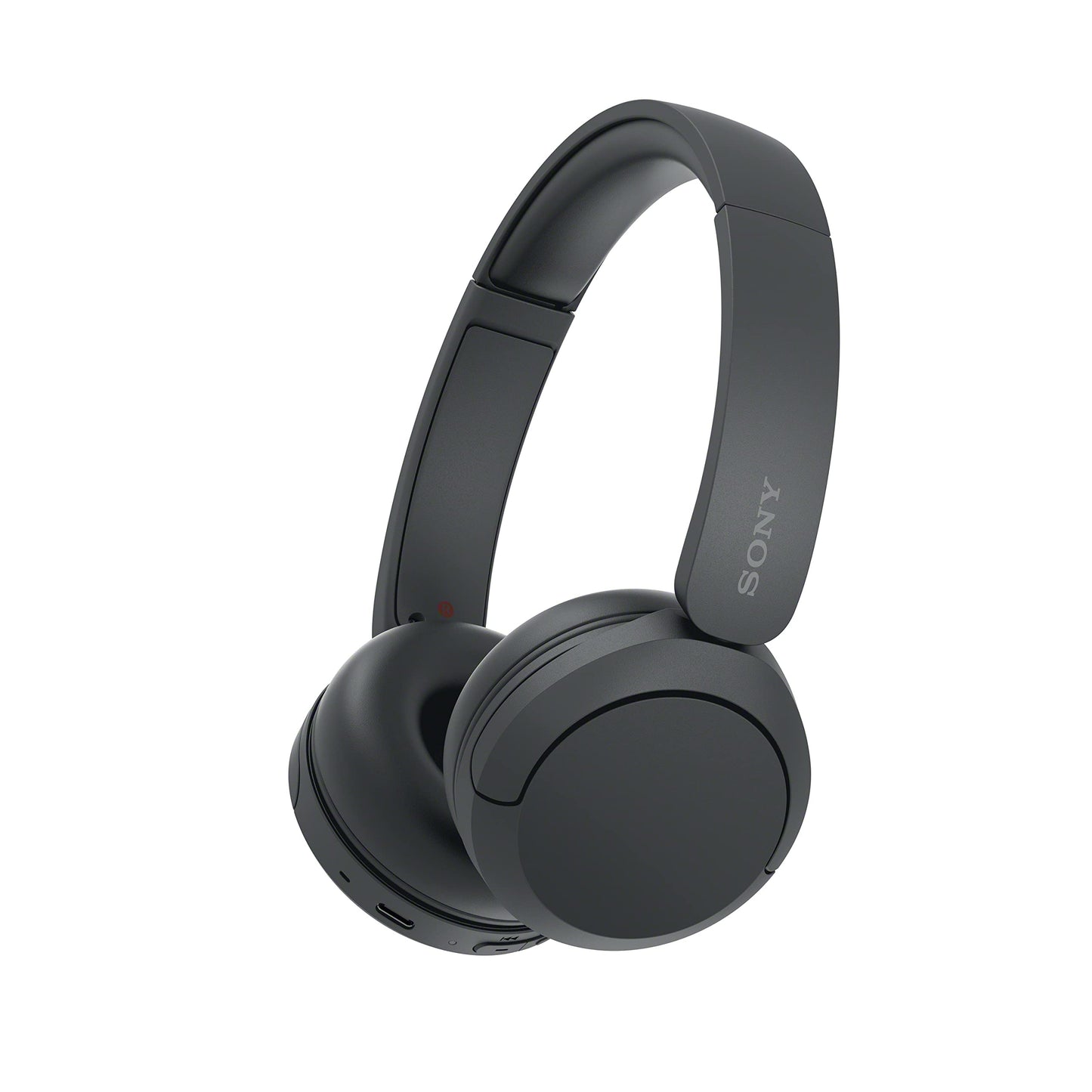 Sony WH-CH520 Kabellose Bluetooth On-Ear-Kopfhörer, 50h Akkulaufzeit, Schwarz
