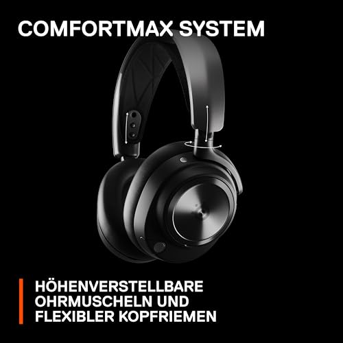 SteelSeries Arctis Nova Pro Wireless Gaming-Headset, mit ANC & Infinity Power System, Multi-Plattform