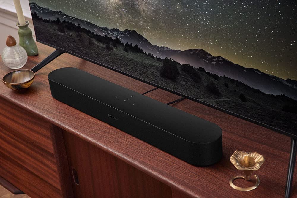 Sonos Beam (Gen 2) - Soundbar - kabellos - Ethernet, Fast Ethernet, IEEE 802.11b/g/n/ac, schwarz