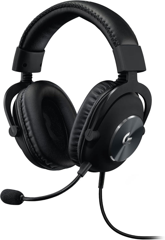 Logitech G PRO X Gaming-Headset, mit Blue VO!CE & DTS 7.1 Surround Sound, kabelgebunden, Schwarz