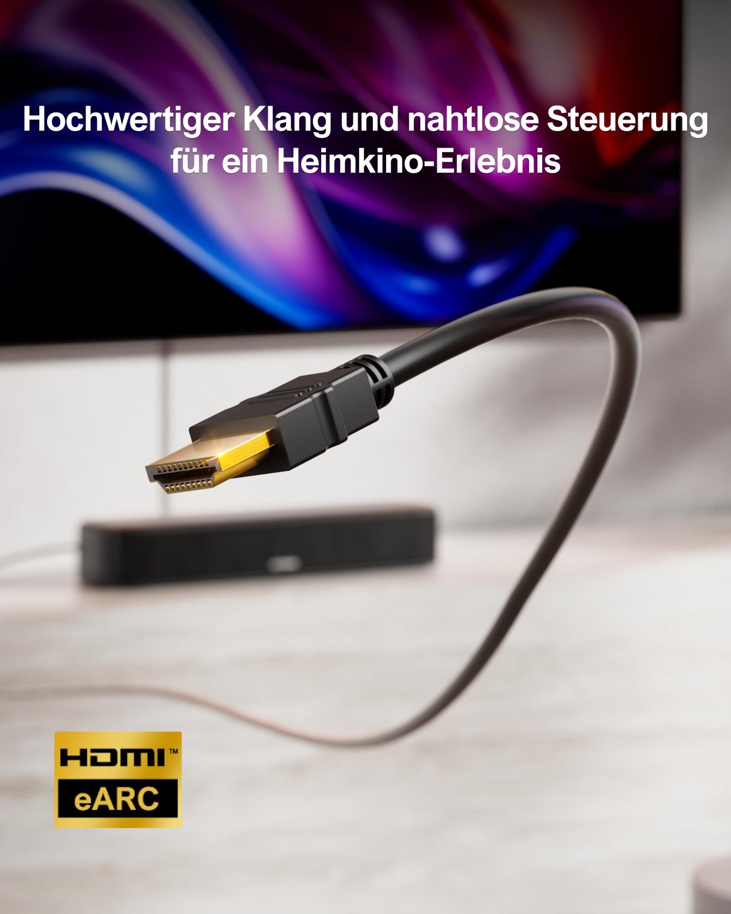 ULTIMEA 5.1ch Soundbar mit Dolby Atmos, 3D Surround Sound System für TV, App Control, Home Theater Sound System, TV Soundbar mit Subwoofer, 2 Surround Lautsprecher, HDMI eARC/Opt/AUX/BT, Aura A50 Pro