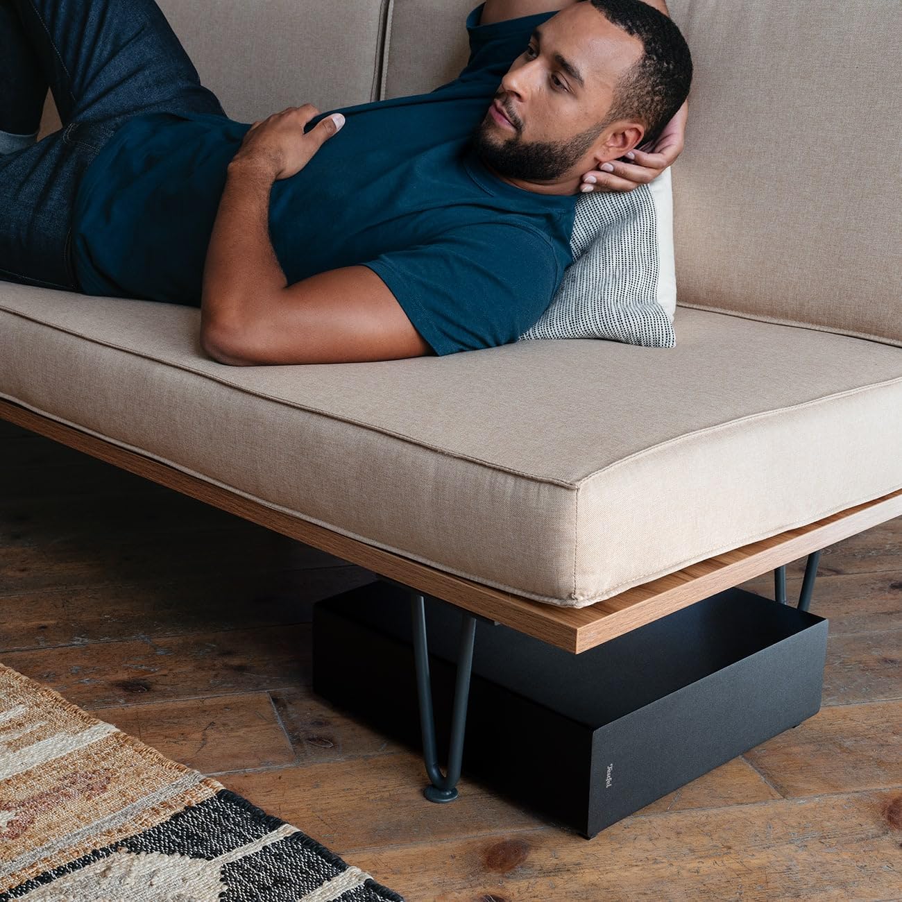 Teufel CINEBAR 11 Soundbar 4.1 Set, mit kabellosen Rear-Speakern, Dolby Audio, 4K-Pass-Through, Schwarz