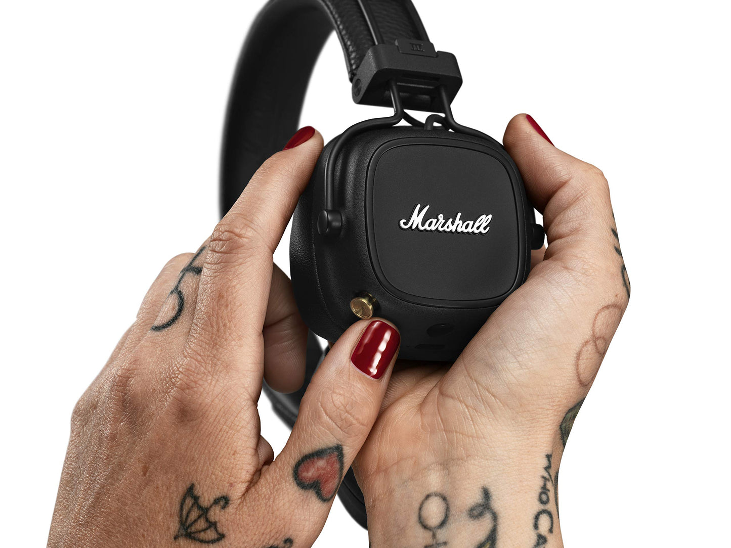 Marshall Major IV On-Ear Bluetooth Kopfhörer, 80h Akkulaufzeit, Schwarz
